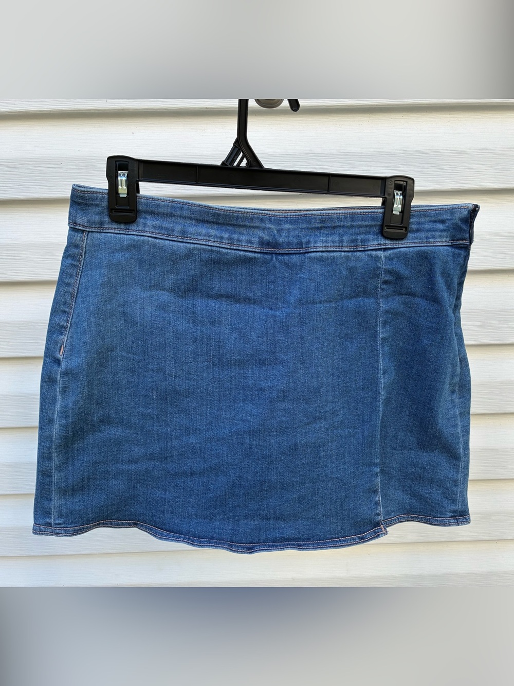 American Eagle Outfitters High Rise Denim Mini Skirt